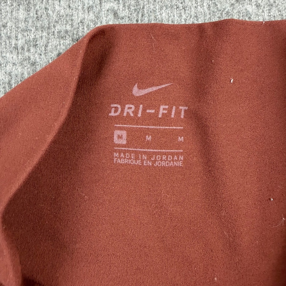 Nike Dri-FIT Women's M Medium‎ High Waisted Leggings Cedar Brown CJ3801-273 - Picture 2 of 14
